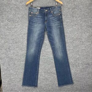 Gap Perfect Boot Jeans Women’s 30x32” Medium Wash Distressed Bootcut